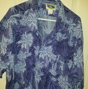 Mens Big & Tall Hawaiian shirt